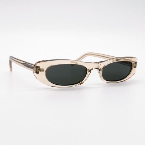 NEW SAINT LAURENT SHADE SL557 004 NUDE GREY SUNGLASSES SAINT LAURENT SL 557 004 - Picture 5 of 10
